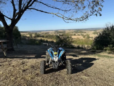 quad électrique pour randonnée en quad enfant